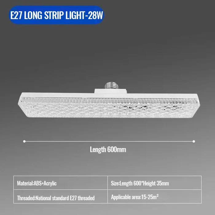 led strip light bulb super bright E27 18W/24W/28W screw ceiling