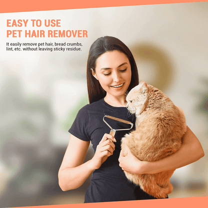 Pet Hair Remover Tool For Carpet | Portable Pet Hair Remover 