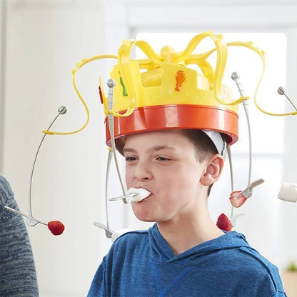 Food Game Hat Funny Tricky Party Crown Type Toys
