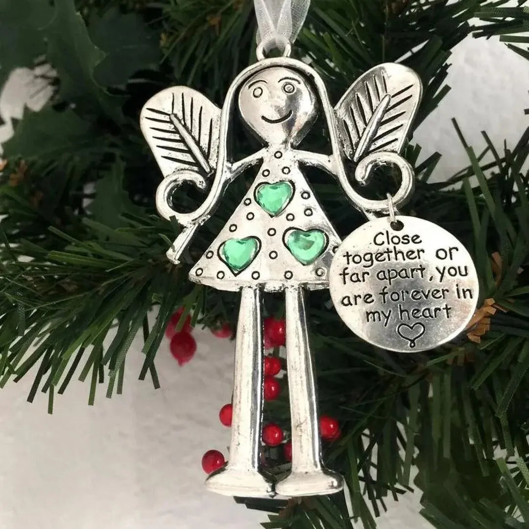 Crazy Beautiful Friends Forever - Angel Ornament